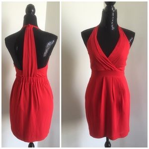 Express: Red party dress